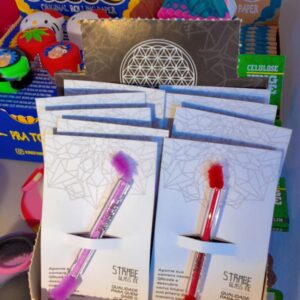 Piteira de vidro variadas